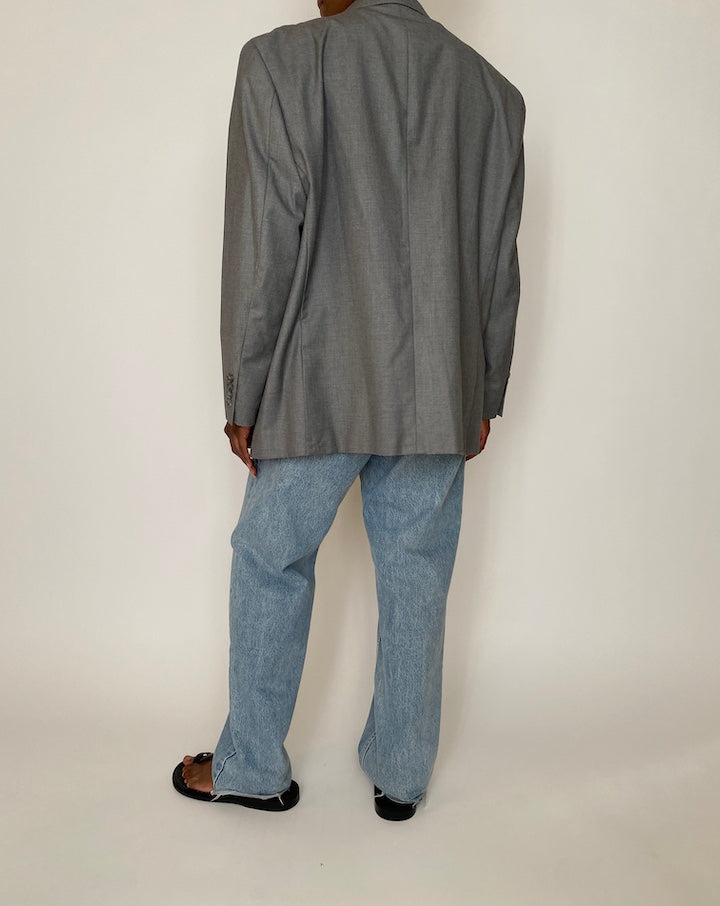 VINTAGE GREY BLAZER 3954