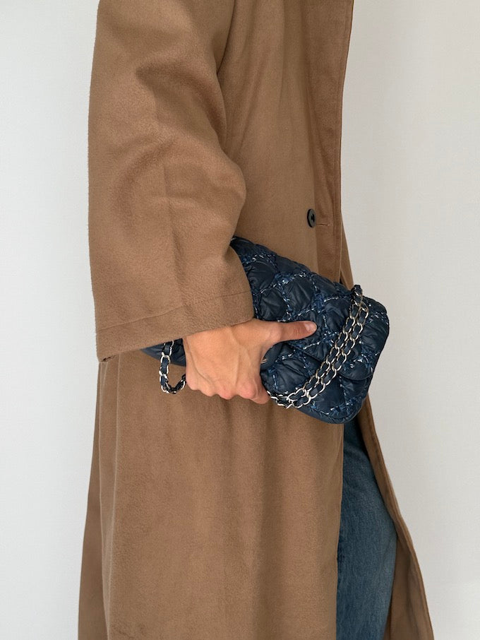 Vintage Oversized Long Coat in Camel 4338