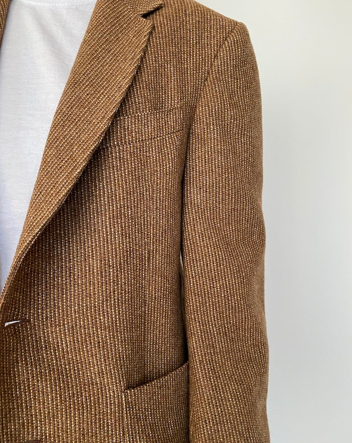 VINTAGE BROWN BLAZER 2493