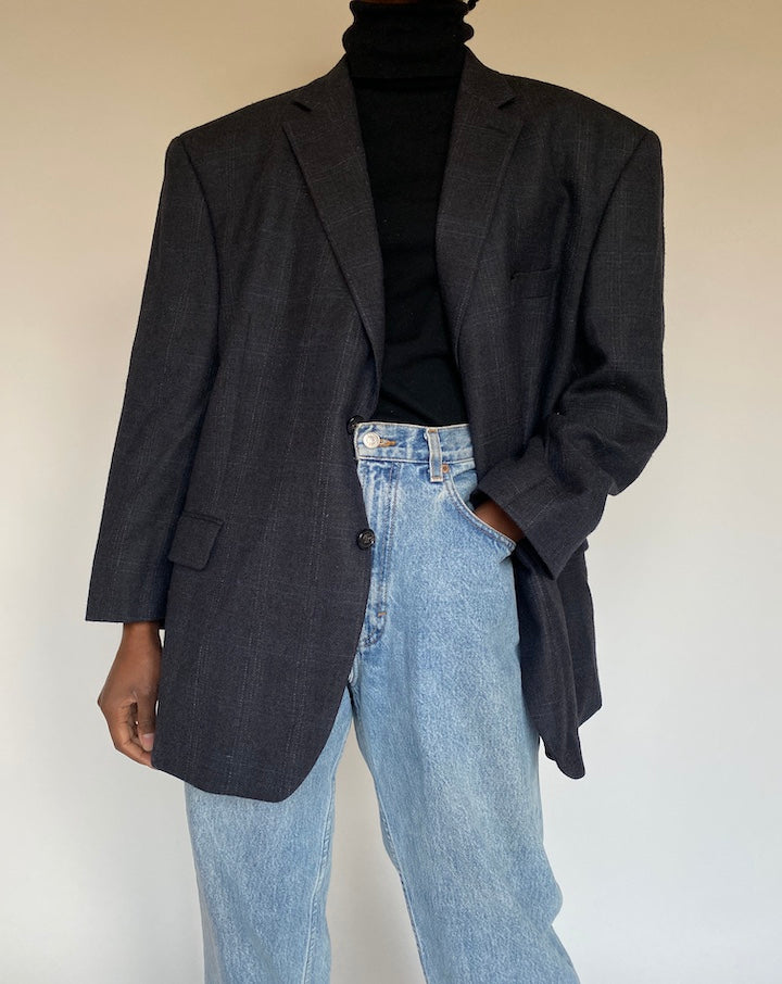 VINTAGE OVERSIZED RALPH LAUREN BLAZER 1704