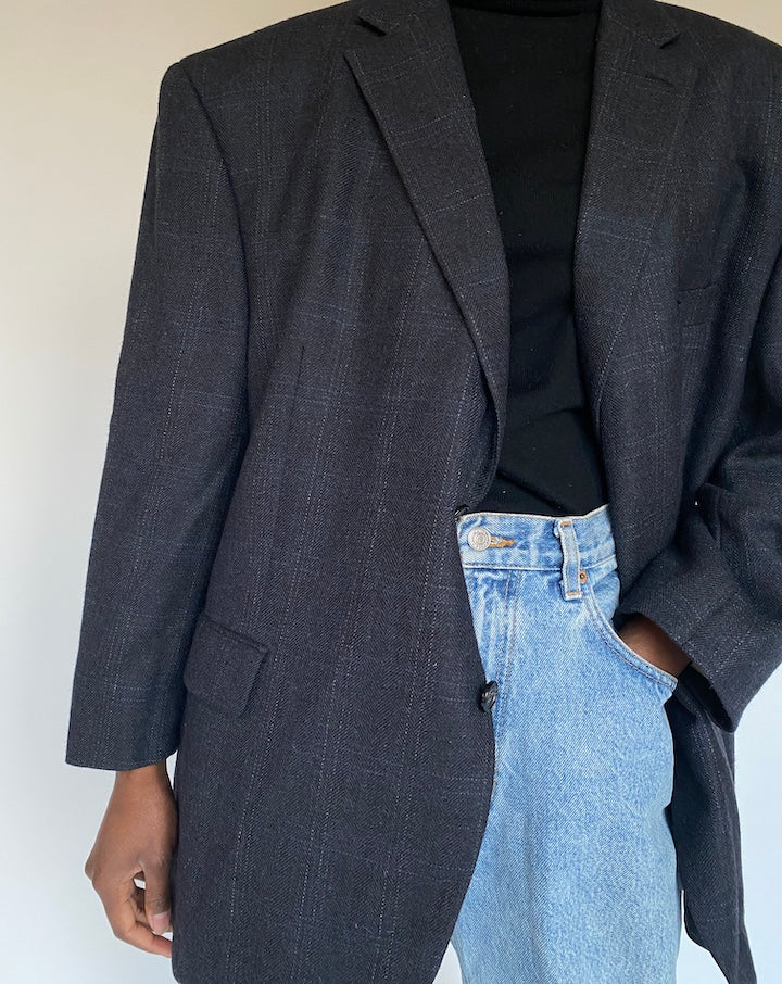 VINTAGE OVERSIZED RALPH LAUREN BLAZER 1704