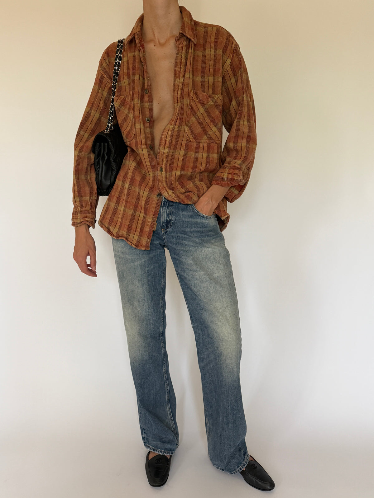 Vintage shirt front view