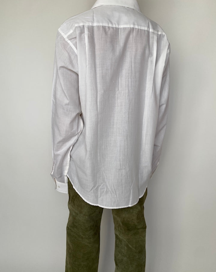 VINTAGE OVERSIZED WHITE SHIRT 2511