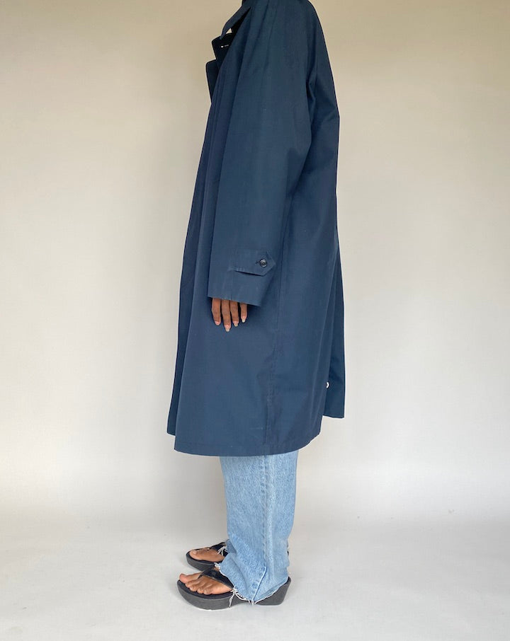 VINTAGE DARK BLUE COAT 741
