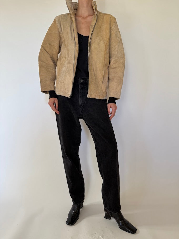 Leather jacket, vintage leather jacket, svc, shopvintagecollection