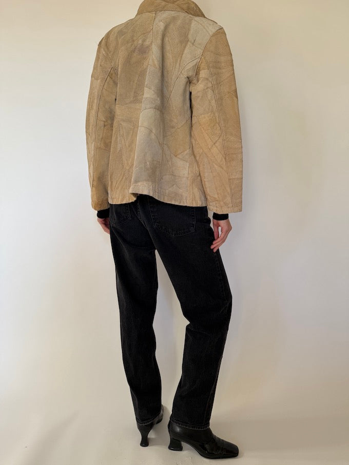 Leather jacket, vintage leather jacket, svc, shopvintagecollection