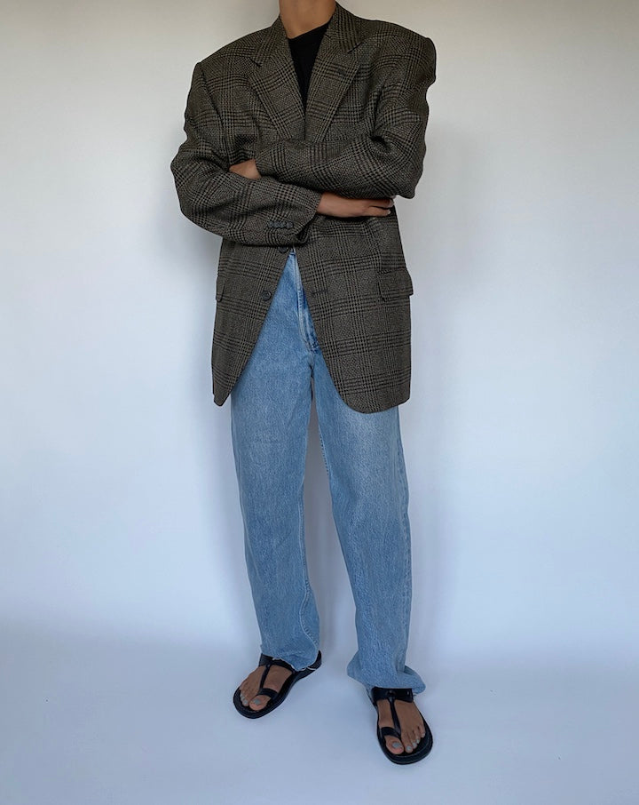 VINTAGE SINGLE BREASTED BLAZER 3020