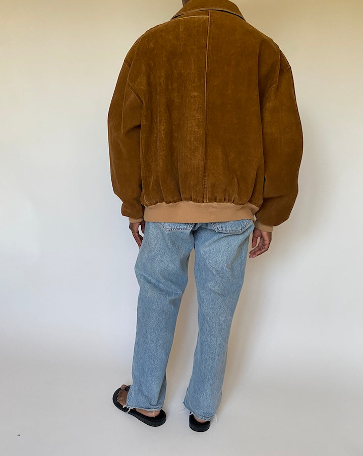 VINTAGE BOXY BROWN JACKET 3999