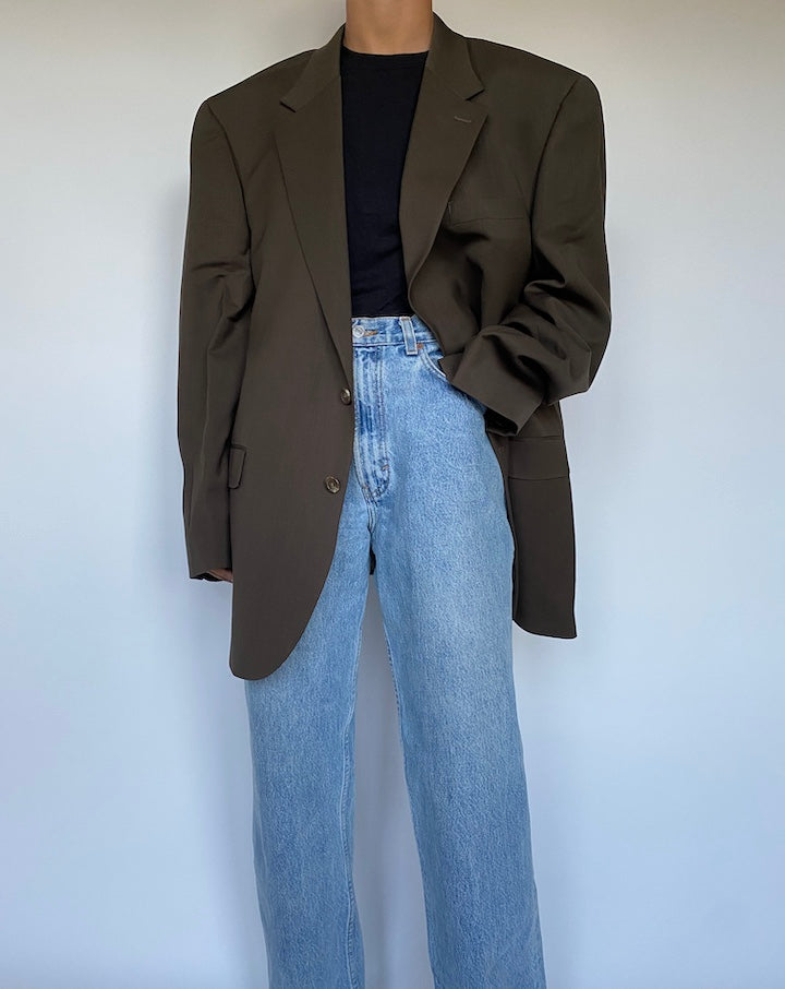 VINTAGE OVERSIZED RALPH LAUREN BLAZER 3025