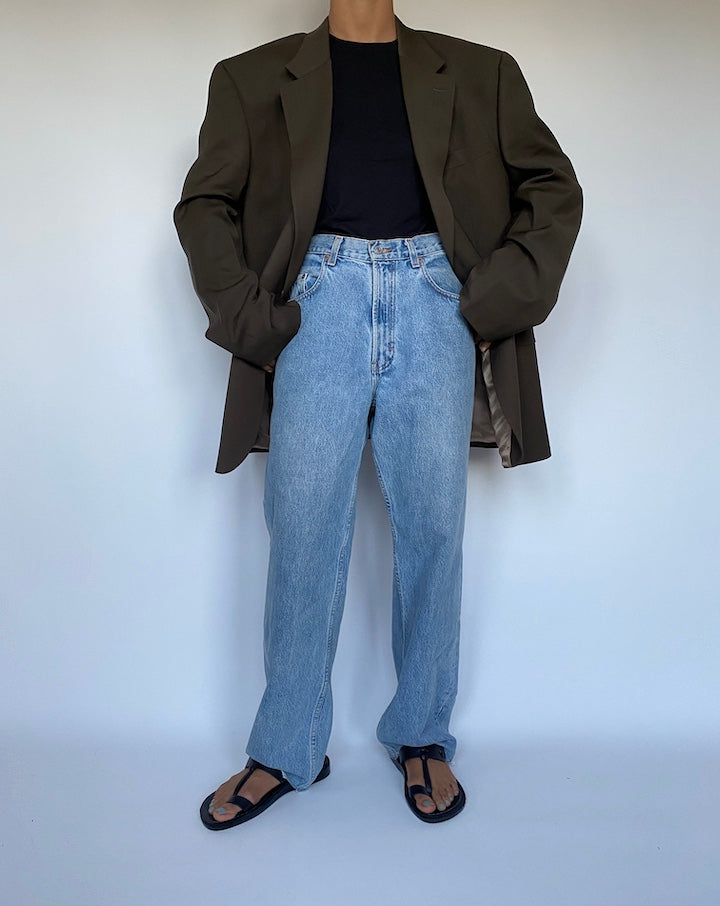 VINTAGE OVERSIZED RALPH LAUREN BLAZER 3025