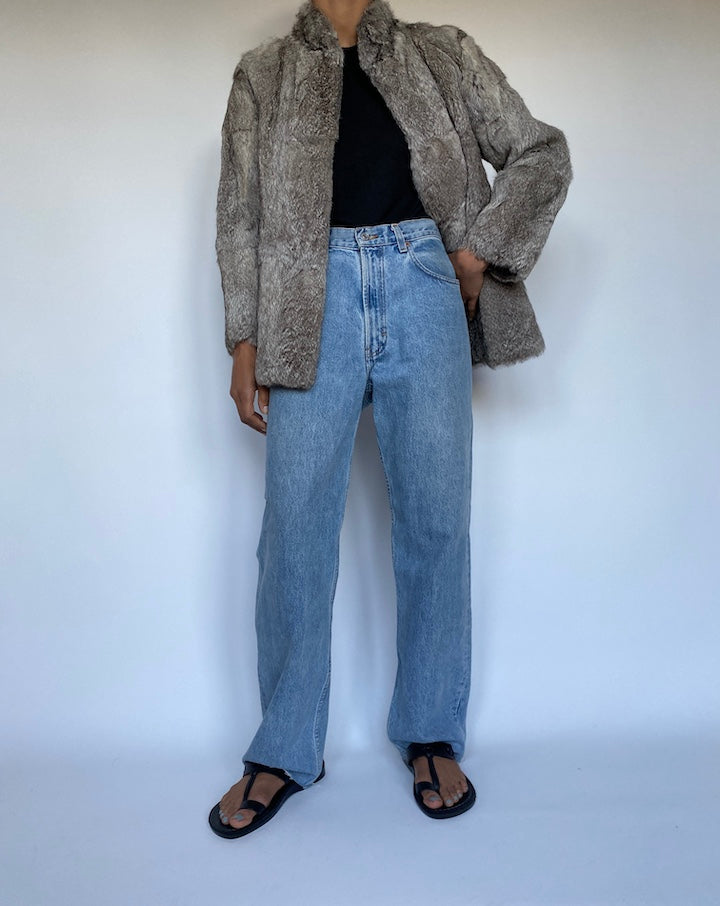 VINTAGE FUR COAT 3028