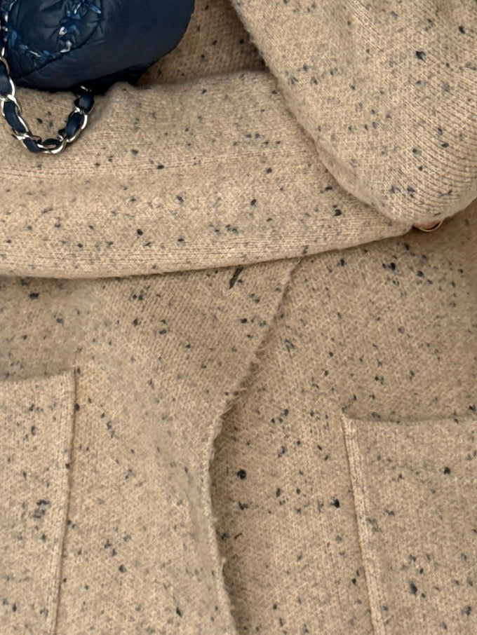 Vintage Sweater Cardigan Beige 6135