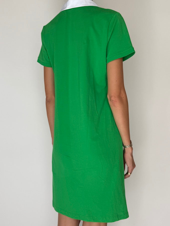 Vintage Ralph Lauren Tennis Dress In Green 5762