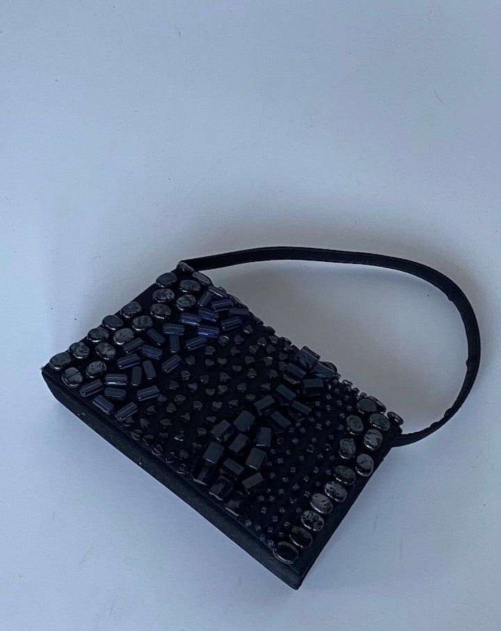 VINTAGE SMALL BLACK PURSE 3034