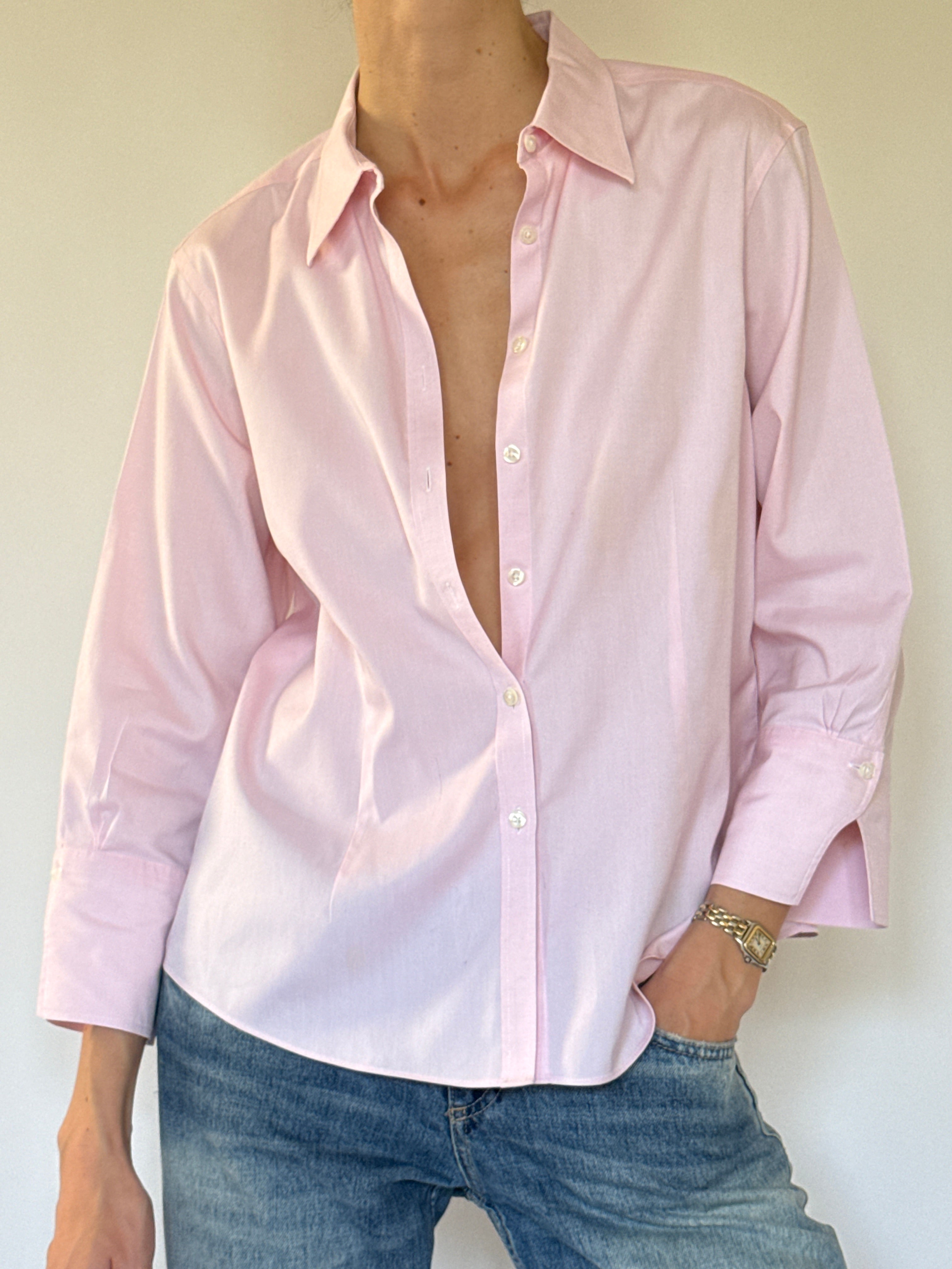 Vintage button-front detail