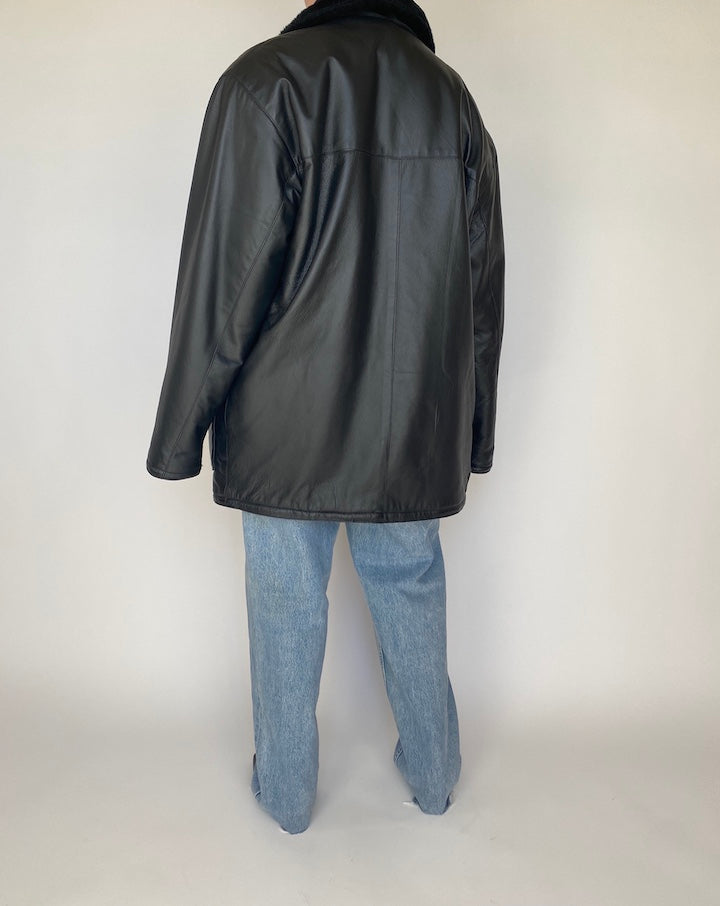 VINTAGE LEATHER JACKET 1104