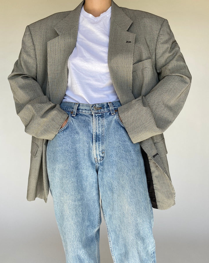 VINTAGE OSCAR DE LA TENTA BLAZER 1107