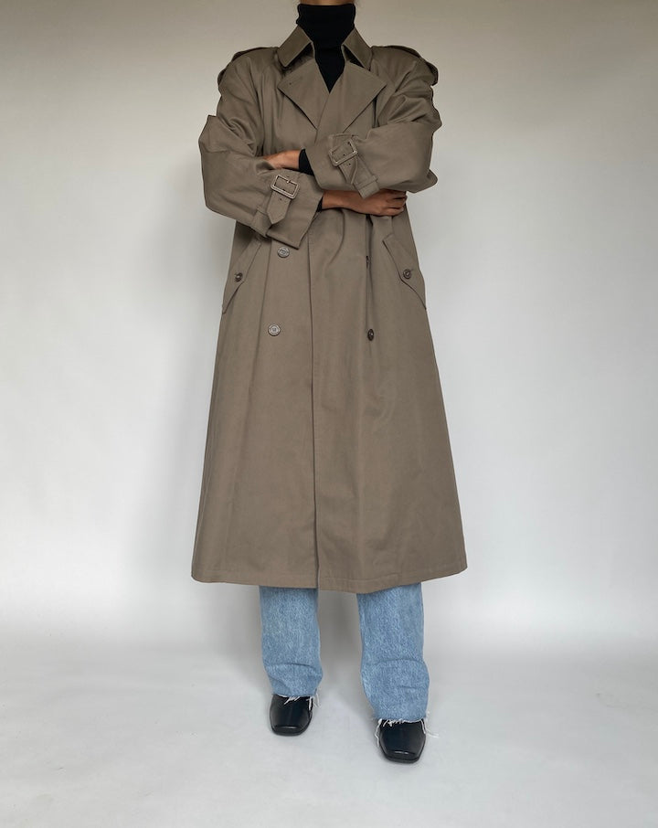 VINTAGE OVERSIZED TRENCH COAT 1755
