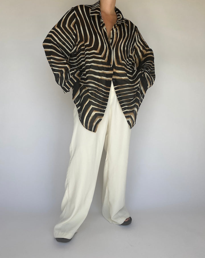 VINTAGE OVERSIZED BLOUSE 1121