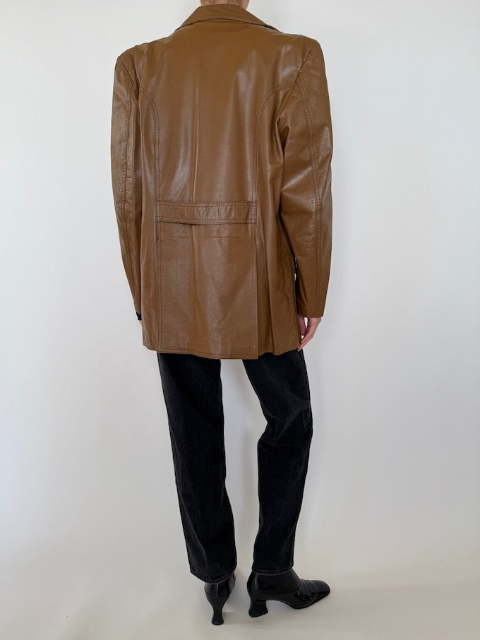 Leather jacket, vintage leather jacket, svc, shopvintagecollection