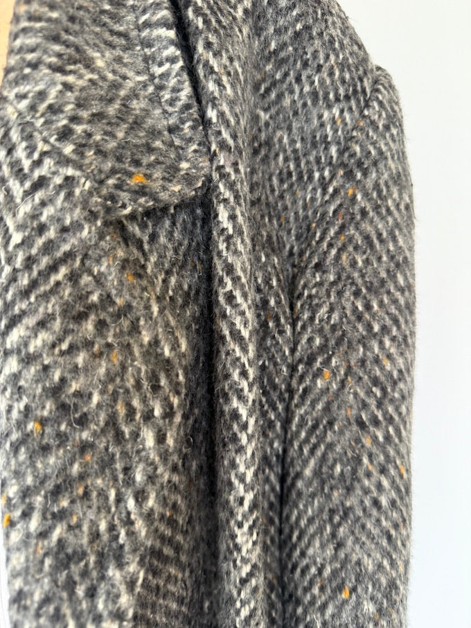 Vintage Herringbone Coat 6080