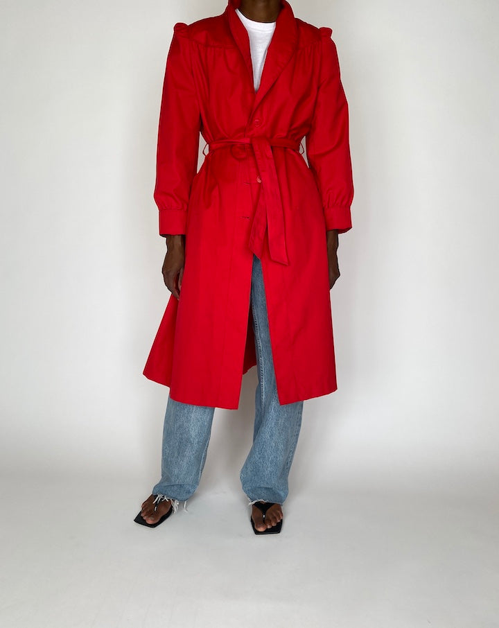 VINTAGE RED COAT 2345
