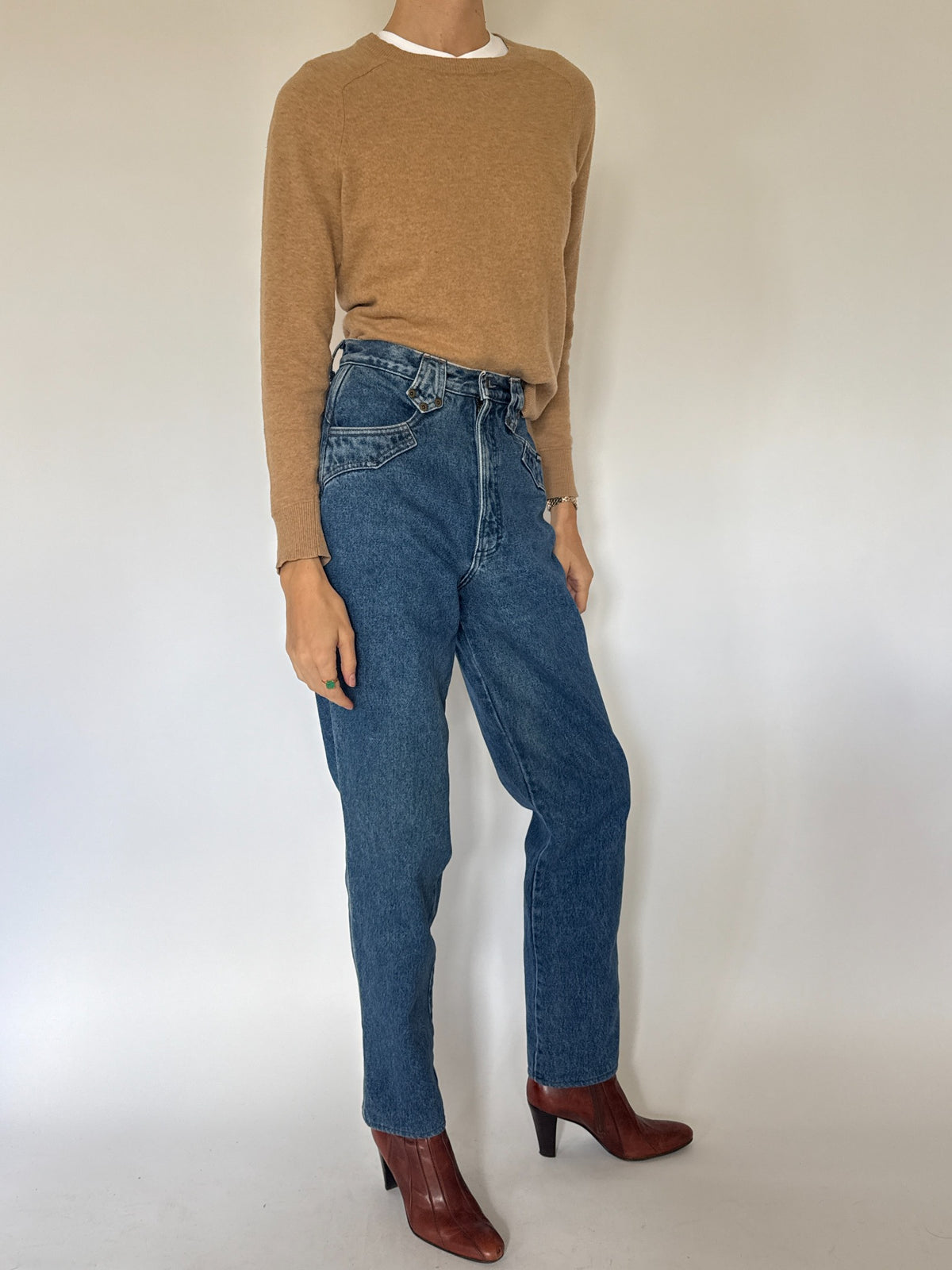 Vintage Rocky Mountain high waisted blue jeans 5211