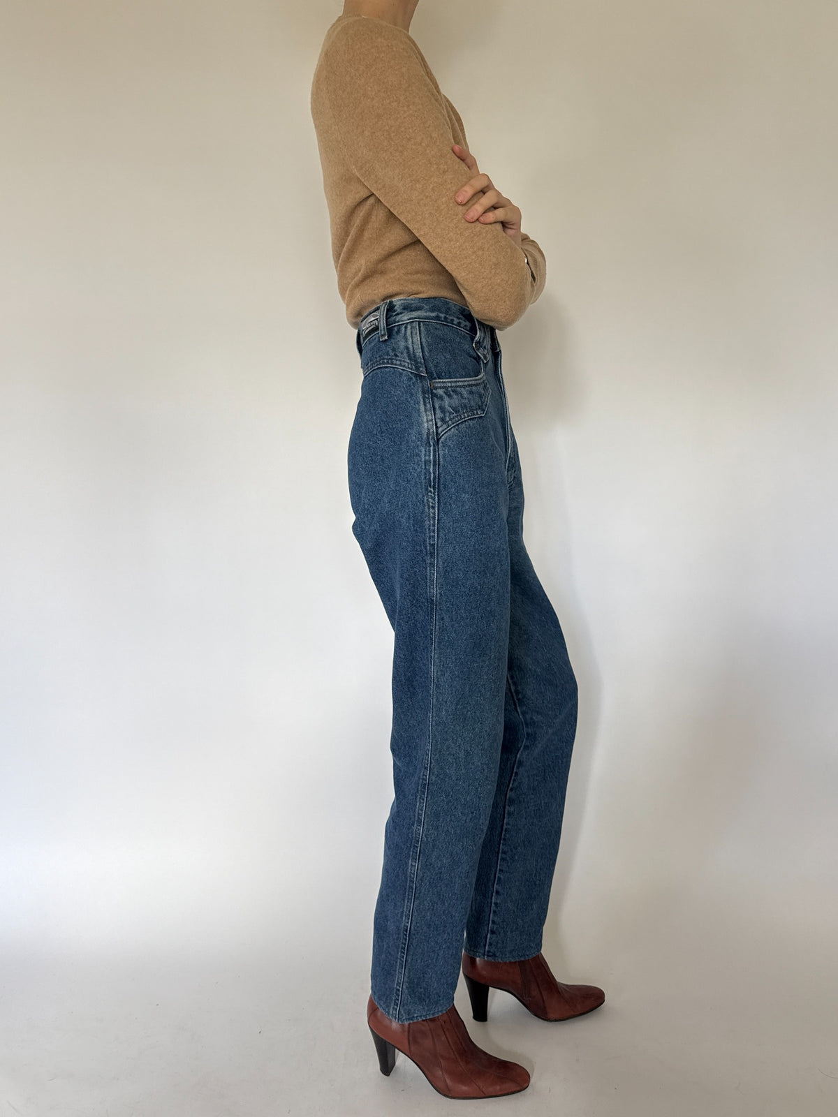Vintage Rocky Mountain high waisted blue jeans 5218