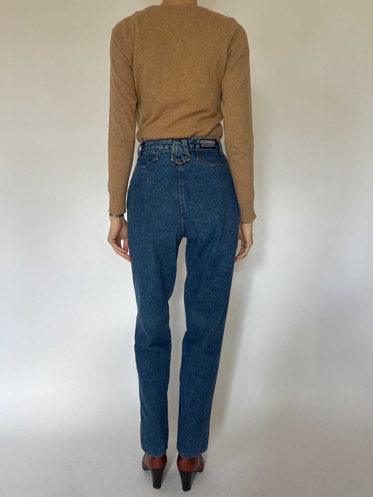 Vintage Rocky Mountain high waisted blue jeans 5219