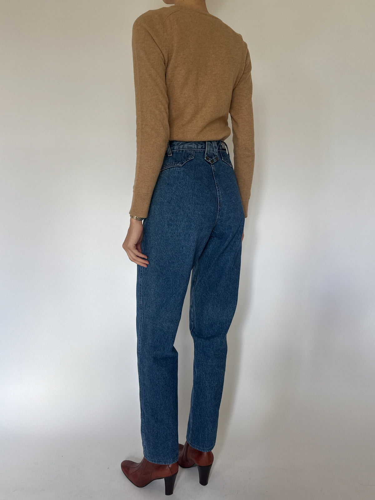 Vintage Rocky Mountain high waisted blue jeans 5223