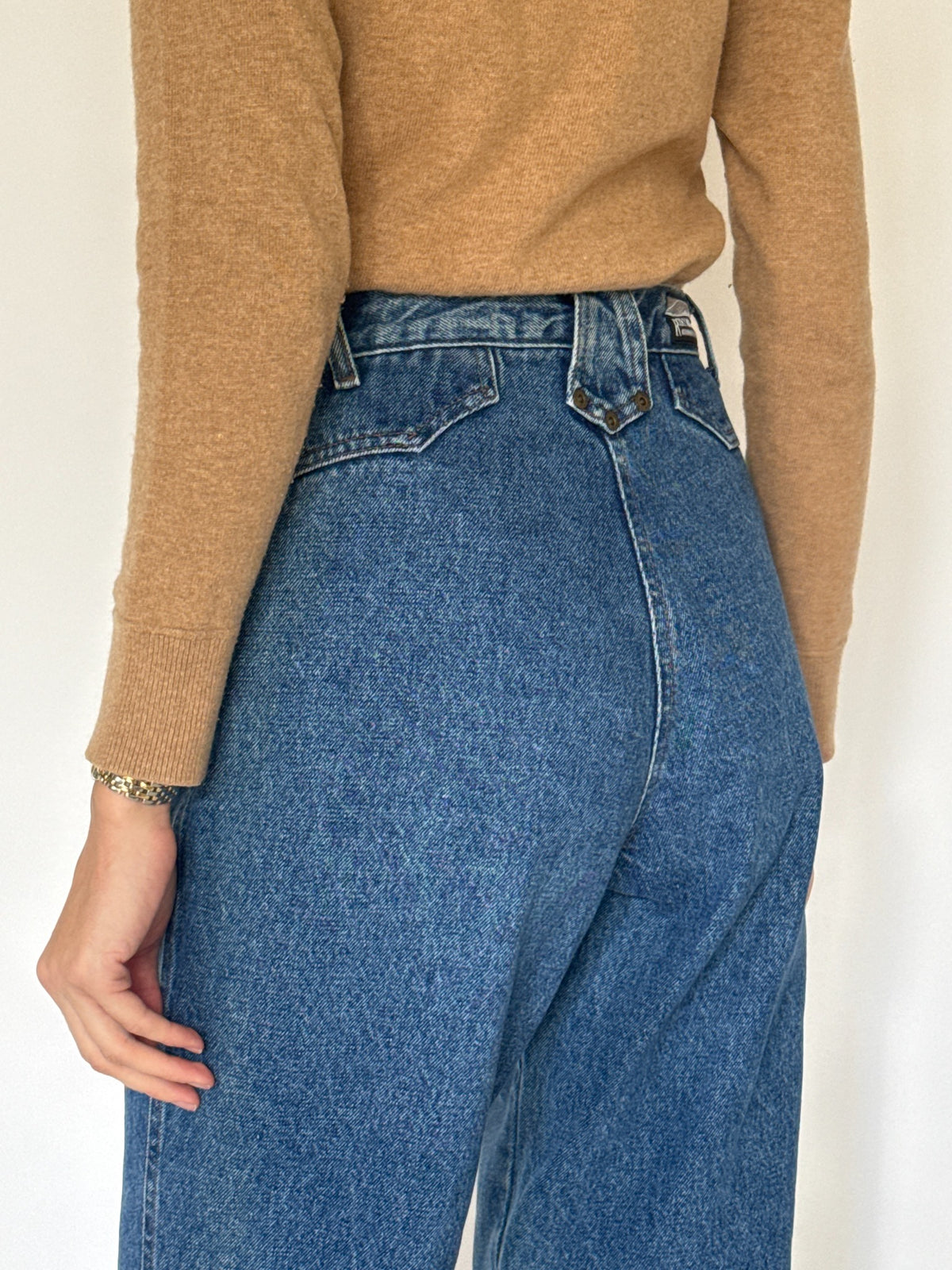 Vintage Rocky Mountain high waisted blue jeans 5224