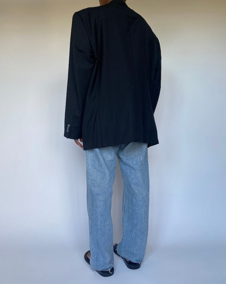 VINTAGE OVERSIZED SINGLE BREASTED BLAZER 3506