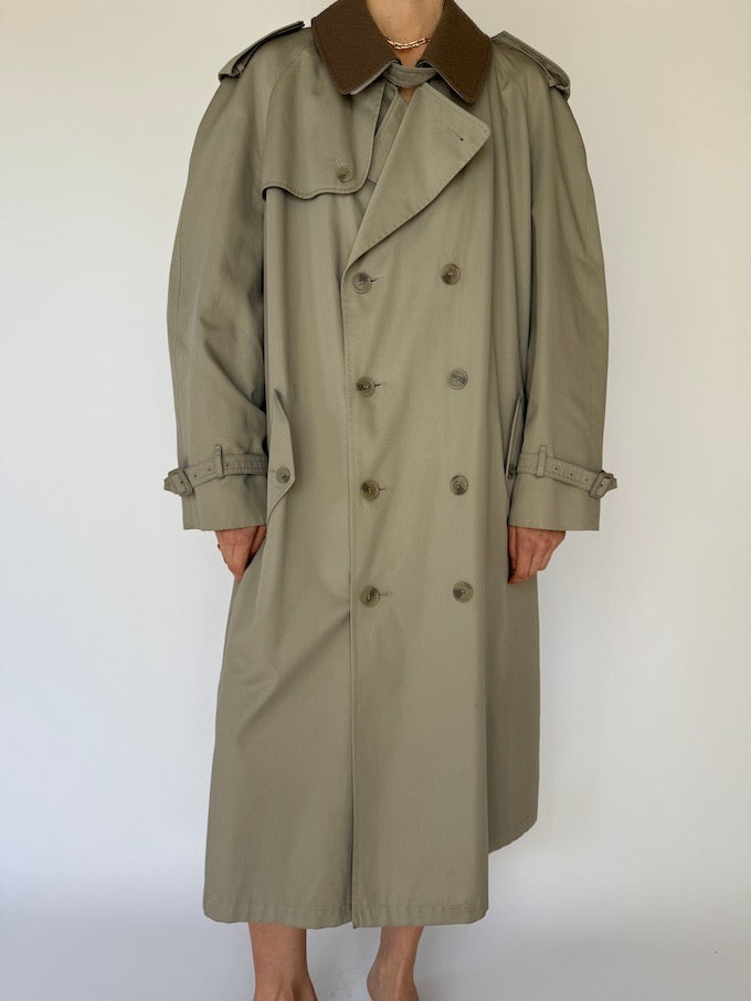 Vintage oversized trench coat 6120
