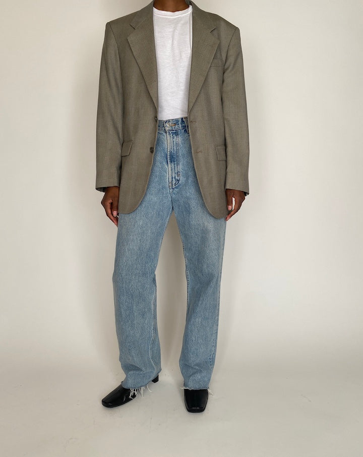 VINTAGE GREY BLAZER 4011