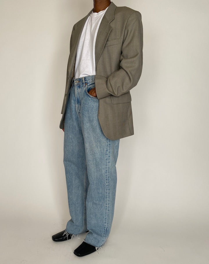 VINTAGE GREY BLAZER 4011