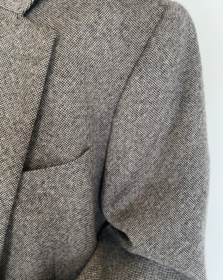 VINTAGE SINGLE-BREASTED OVERSIZED BLAZER 4012