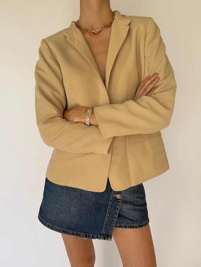 Vintage Blazer Beige 6072
