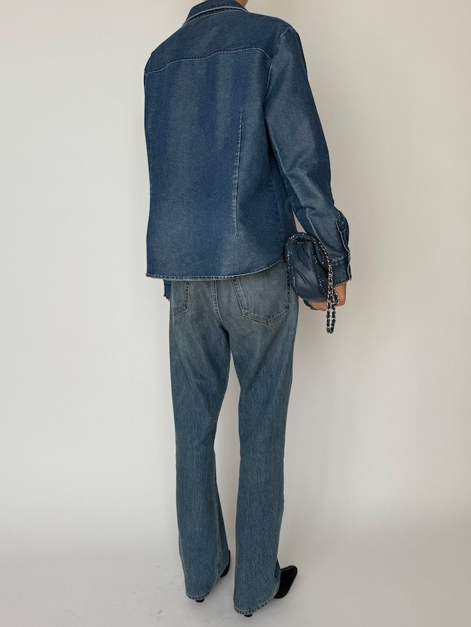 Vintage Denim Shirt 6489
