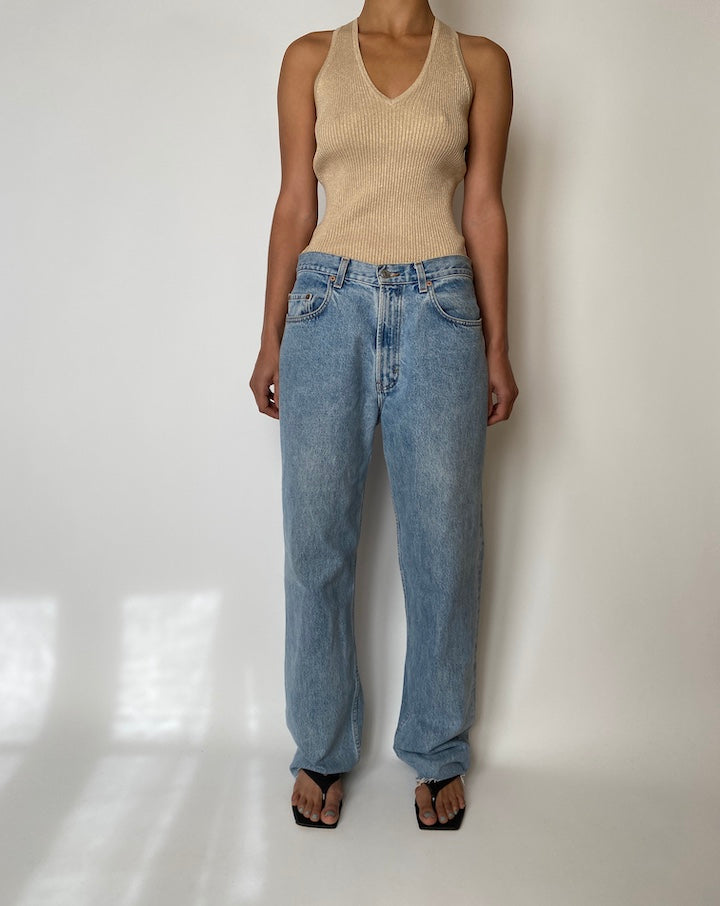 VINTAGE BEIGE TOP 2573
