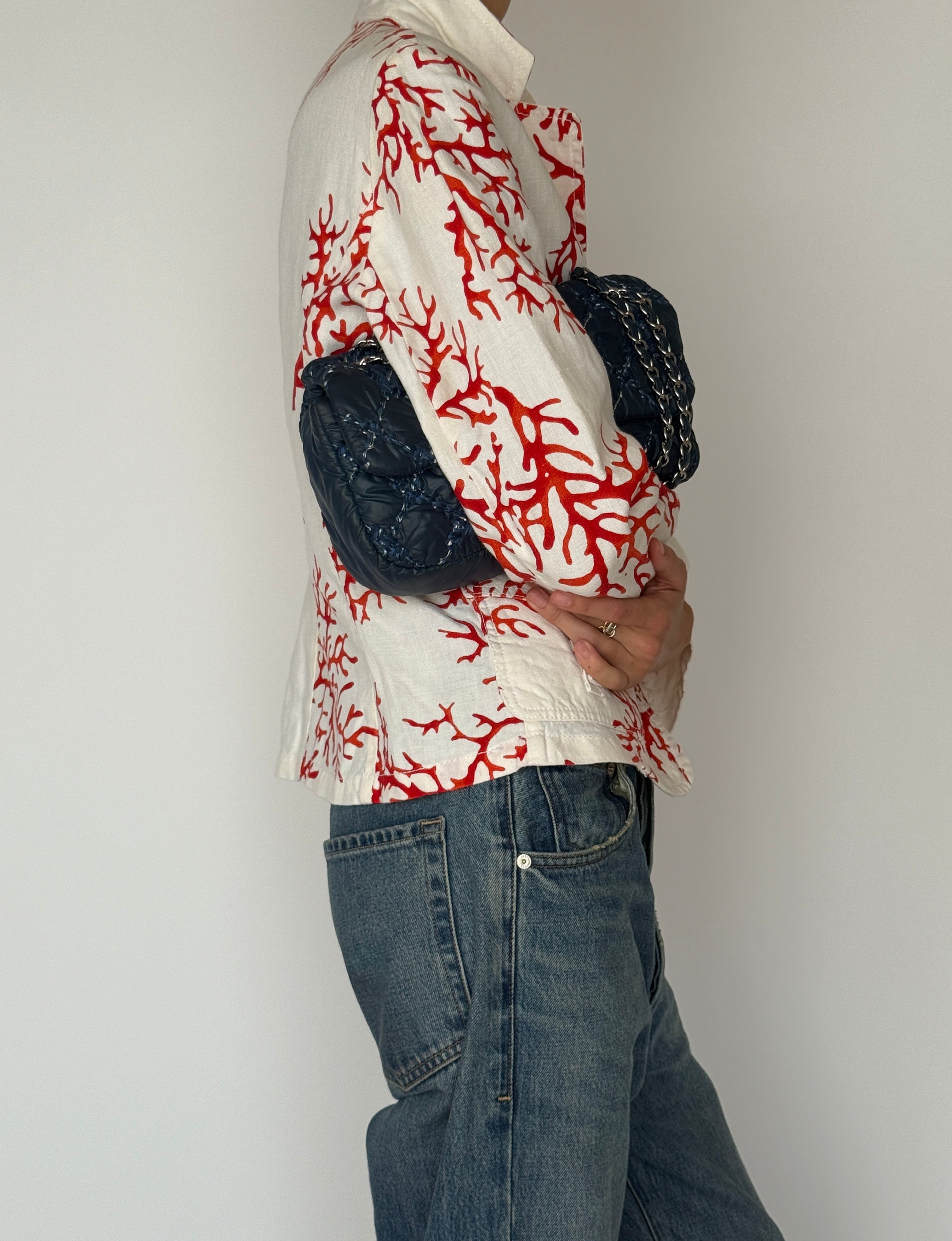 Vintage Red Valentino Linen Jacket 6499