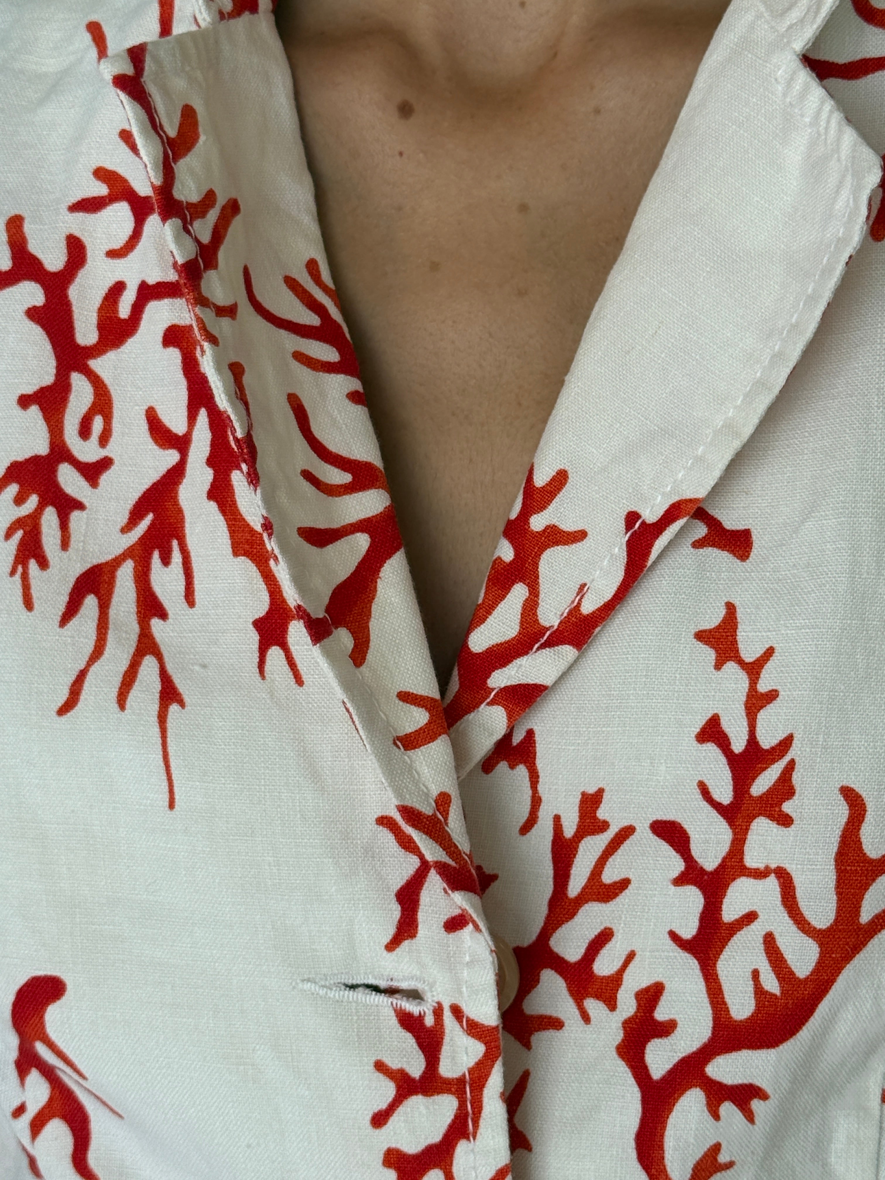 Vintage Red Valentino Linen Jacket 6499