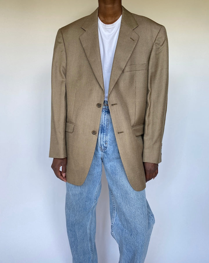 VINTAGE BEIGE BLAZER 3524