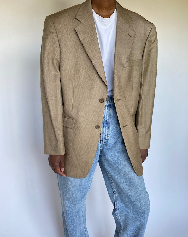 VINTAGE BEIGE BLAZER 3524