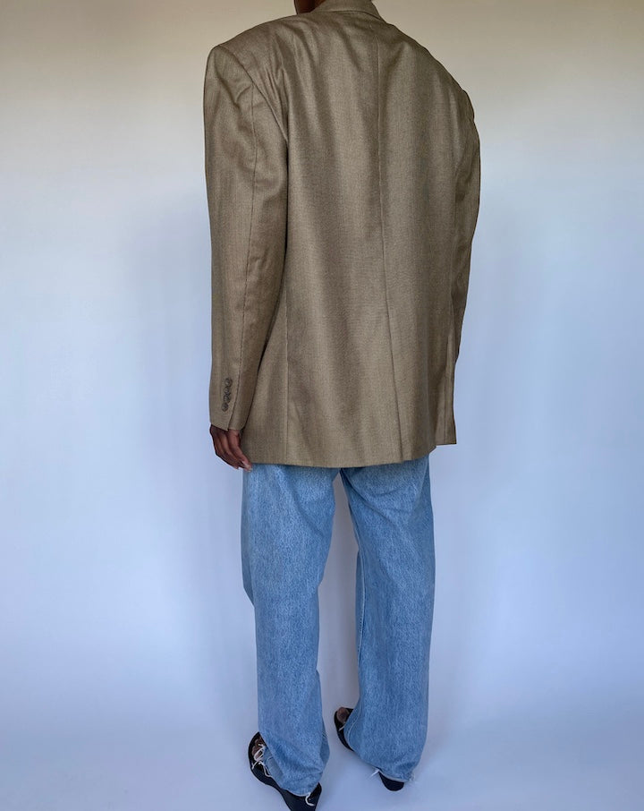 VINTAGE BEIGE BLAZER 3524