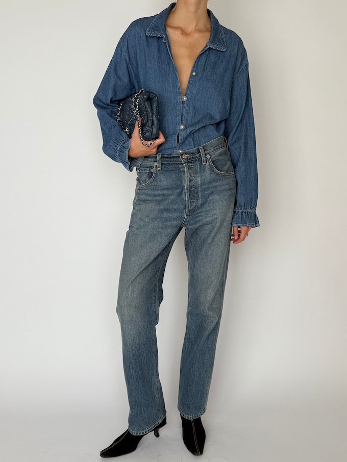 Vintage Denim Shirt 6488