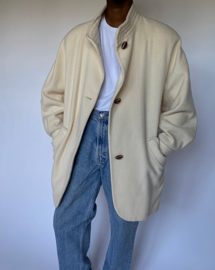 VINTAGE COAT IN CREAM 3529