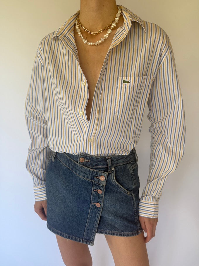 Vintage striped Lacoste shirt 6124