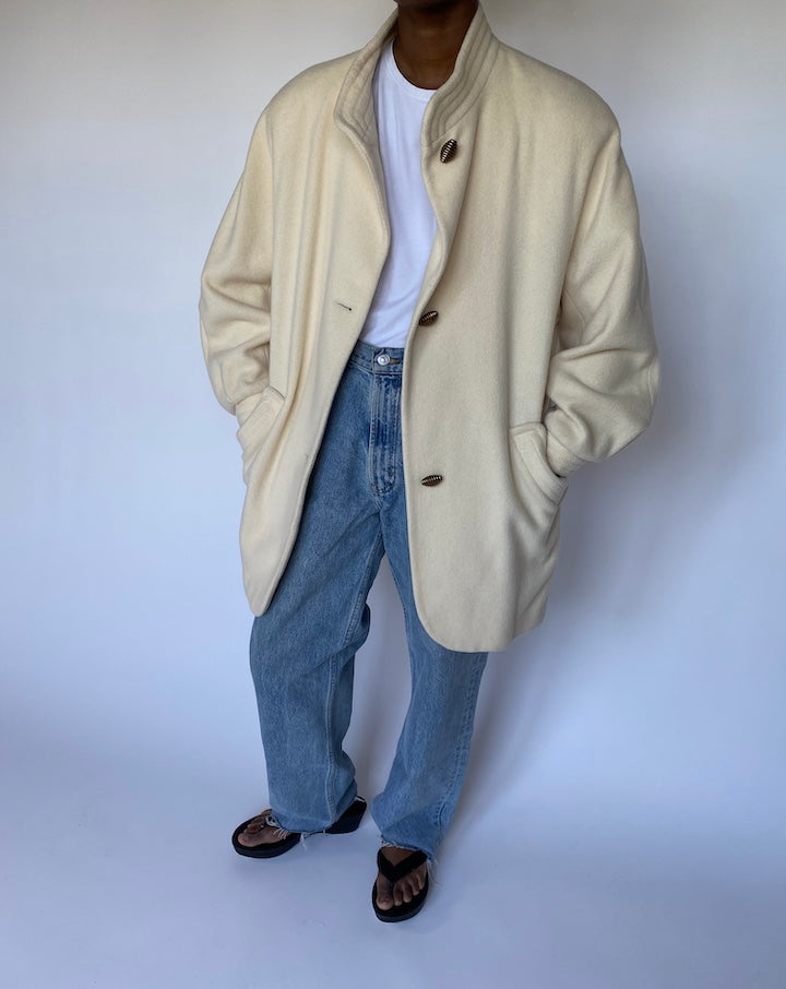 VINTAGE COAT IN CREAM 3529
