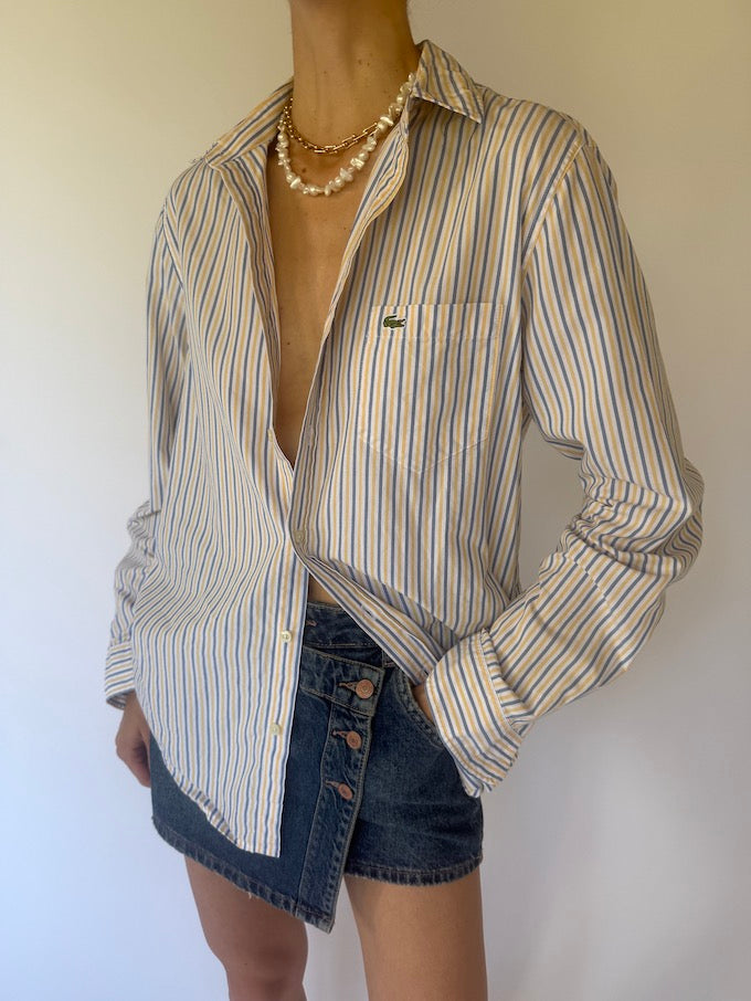 Vintage striped Lacoste shirt 6124