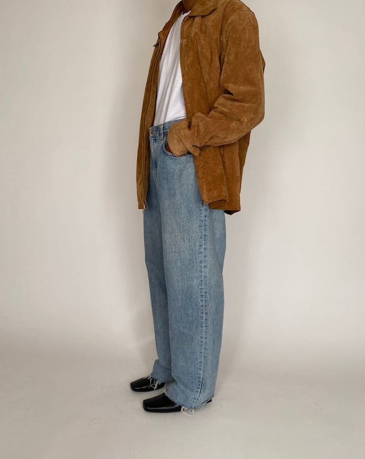 VINTAGE SUEDE LEATHER JACKET 4039
